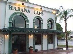 Habana Café’s storefront by day, 2001